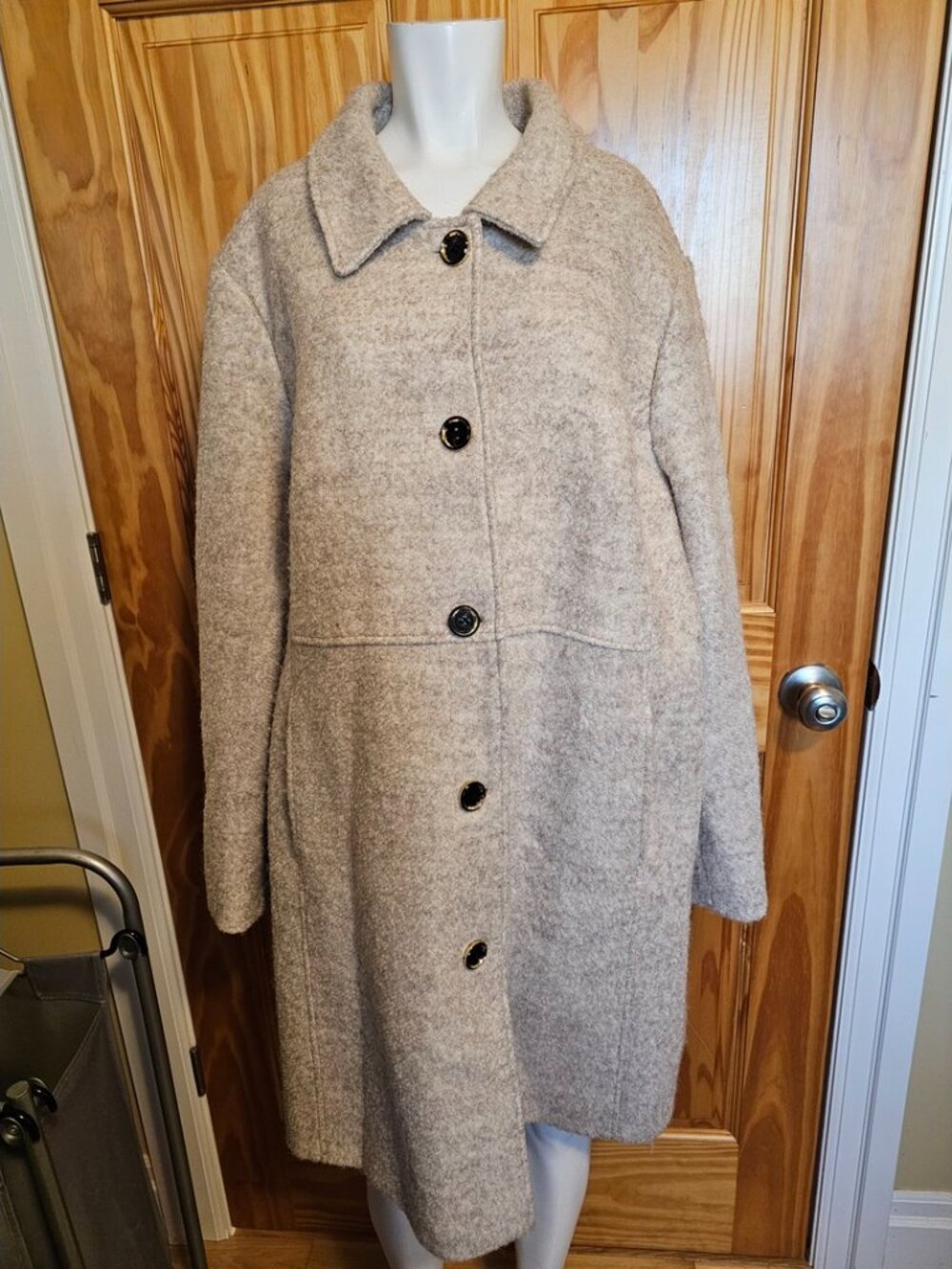 Novelti Size 22 Wool Blend Coat